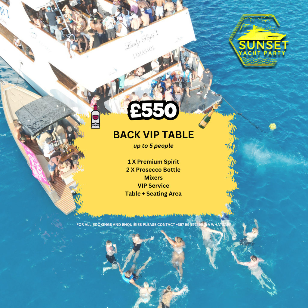 INDIVIDUAL VIP DAY-TIME EVENTS