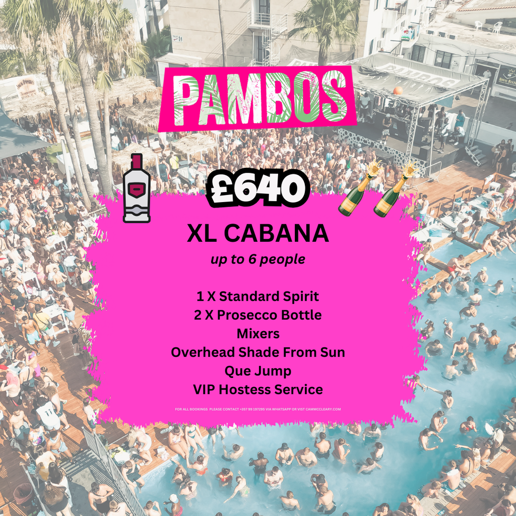 INDIVIDUAL VIP DAY-TIME EVENTS