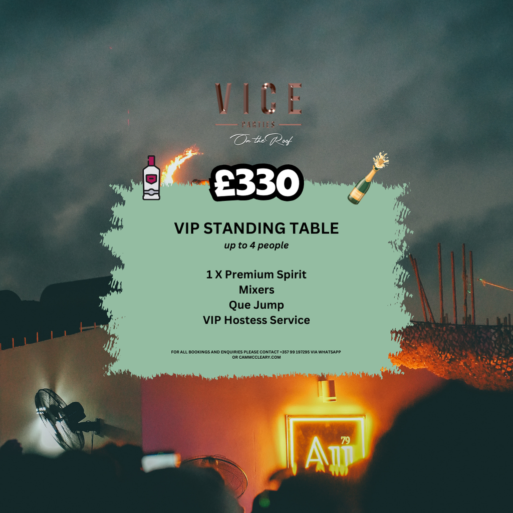 INDIVIDUAL VIP DAY-TIME EVENTS