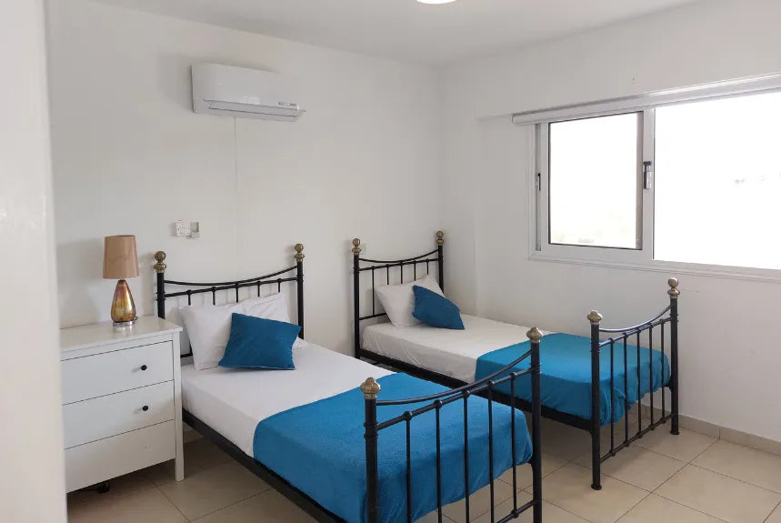 2-Bedroom Apartment, Steps from Nissi Beach & Pool Access (Sleeps up to 5) #002