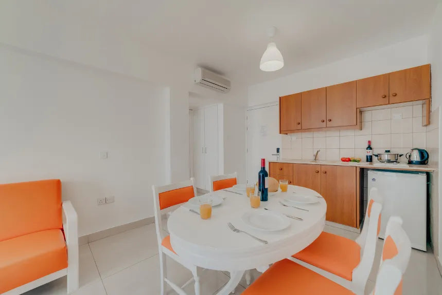 1-Bedroom Budget Friendly Apartment in Central Ayia Napa (Sleeps up to 3) #004