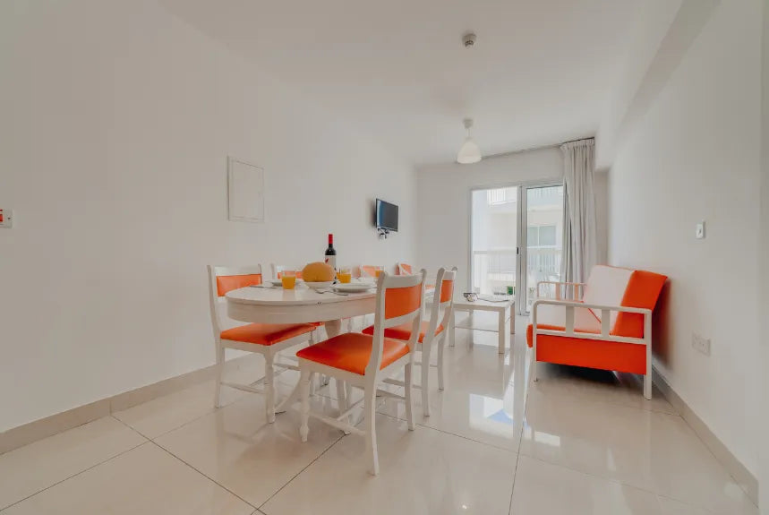 1-Bedroom Budget Friendly Apartment in Central Ayia Napa (Sleeps up to 3) #004