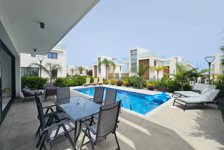 3-Bedroom Private Pool Villa in Protaras (Sleeps up to 8) #005