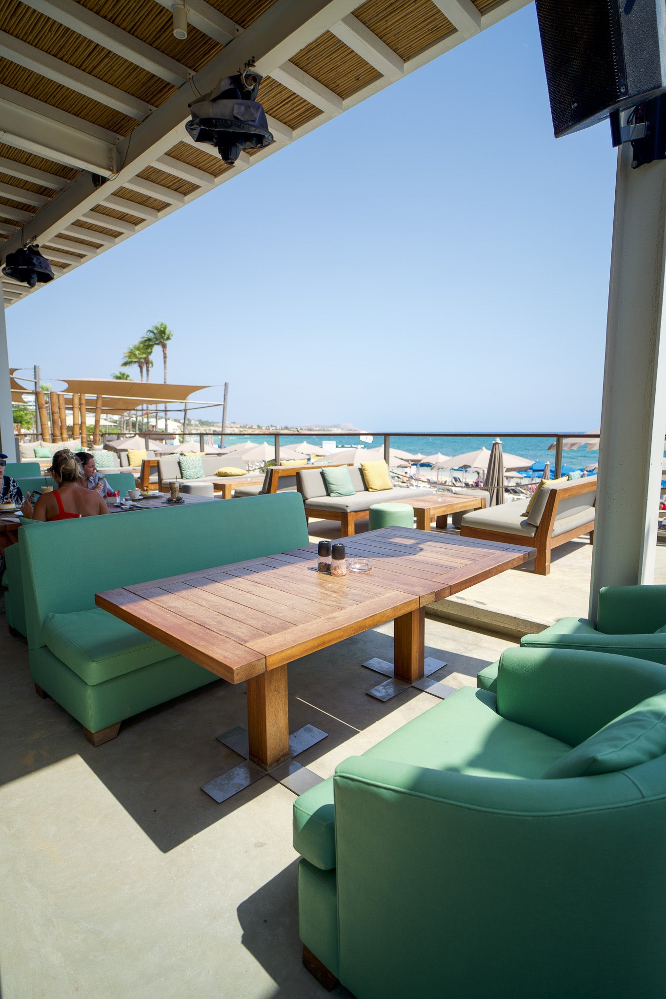 Luxury Twin Sunbed - (Max 2 Persons) Kaliva Beach Club