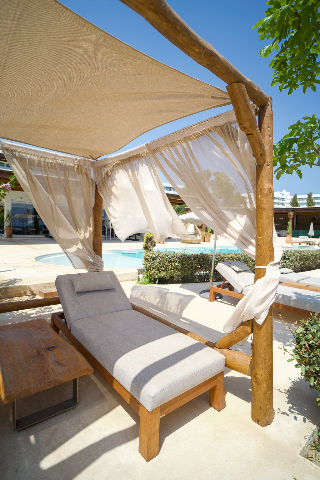 VIP Pool Cabana/Sunbed - (Max 2 Persons) Kaliva Beach Club
