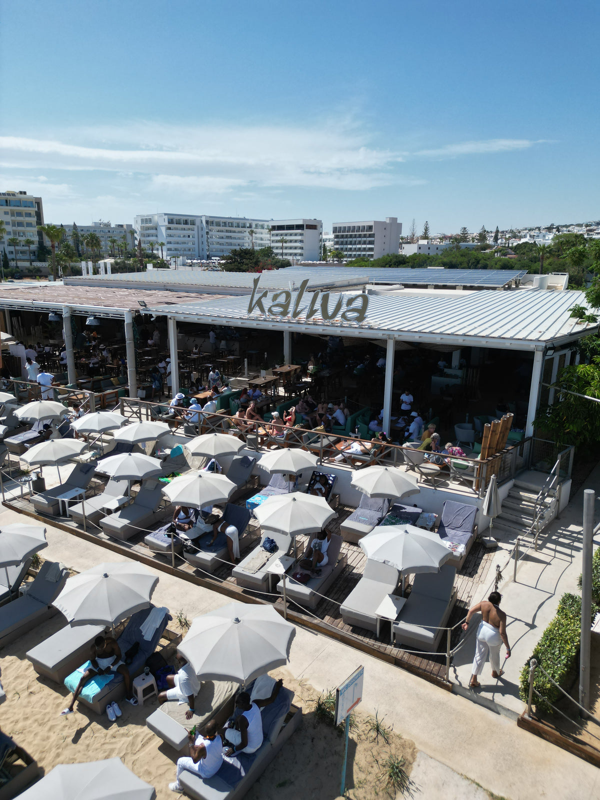 Kaliva Ryu Luxury Twin Sunbed - (Max 2 Persons) Kaliva Beach Club – Cameron McCleary